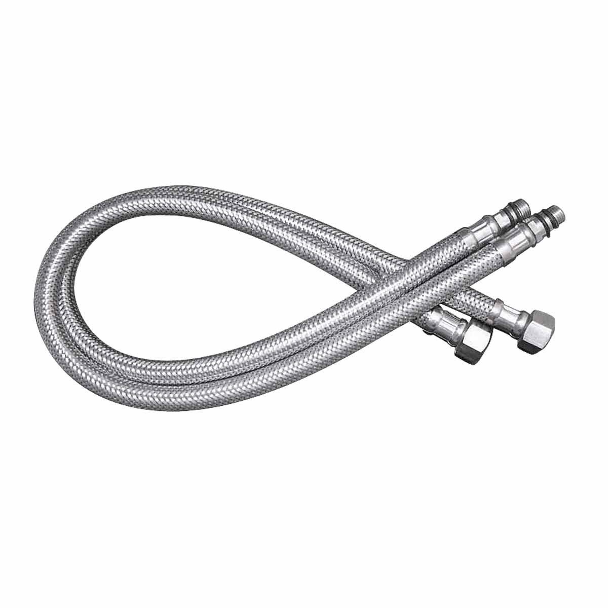 The Renovators Supply Inc. Bathroom Faucet Supply Line Stainless 10MM